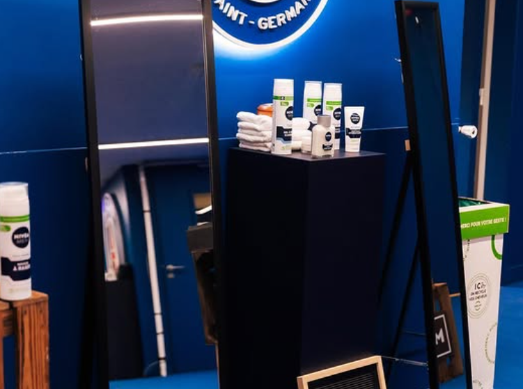 animation barbier Parc des Princes - Nivea 
