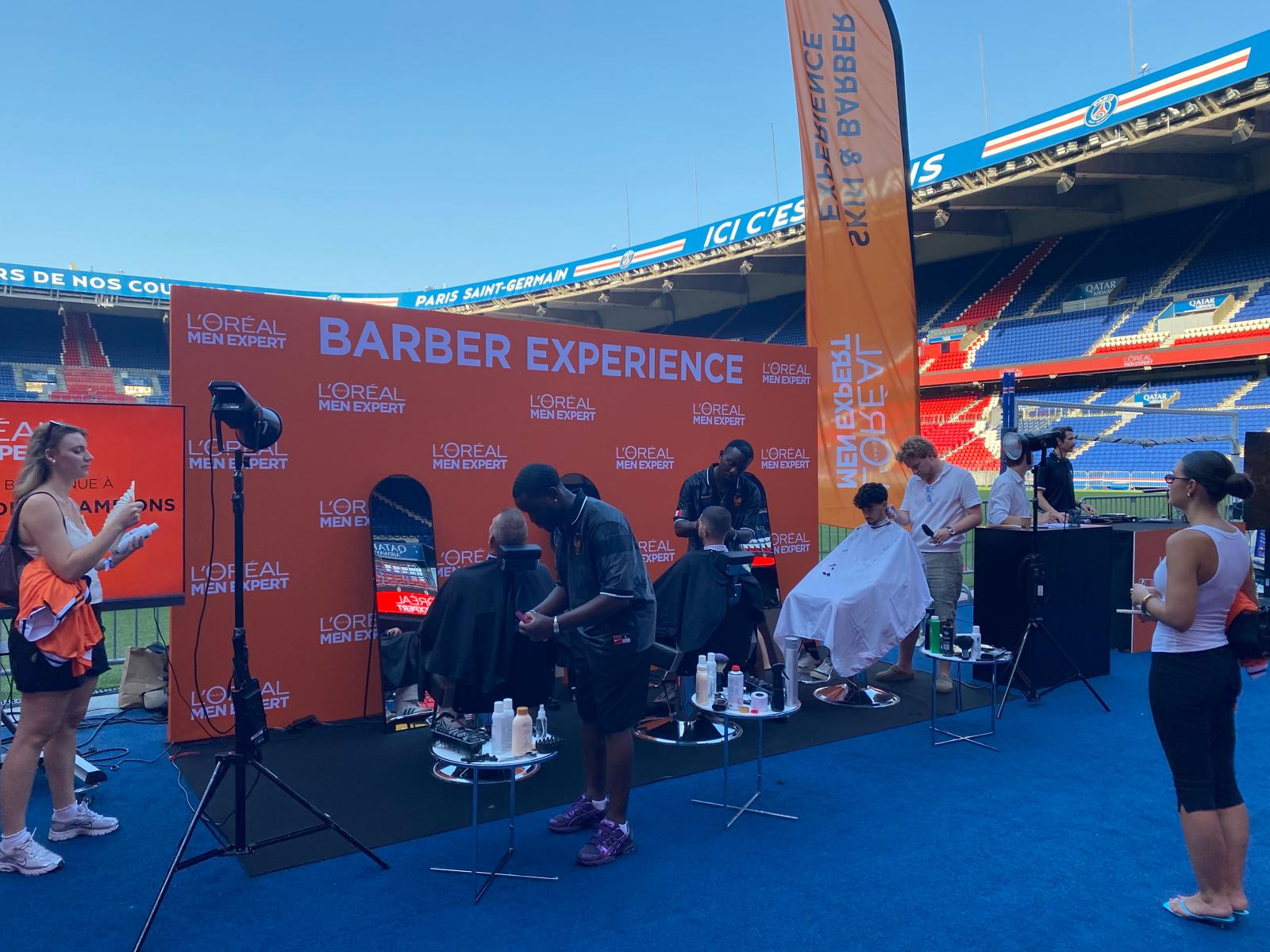 La Grande Nuit des Champions L'Oréal Men Expert au Parc des Princes produite par Maison Wellness