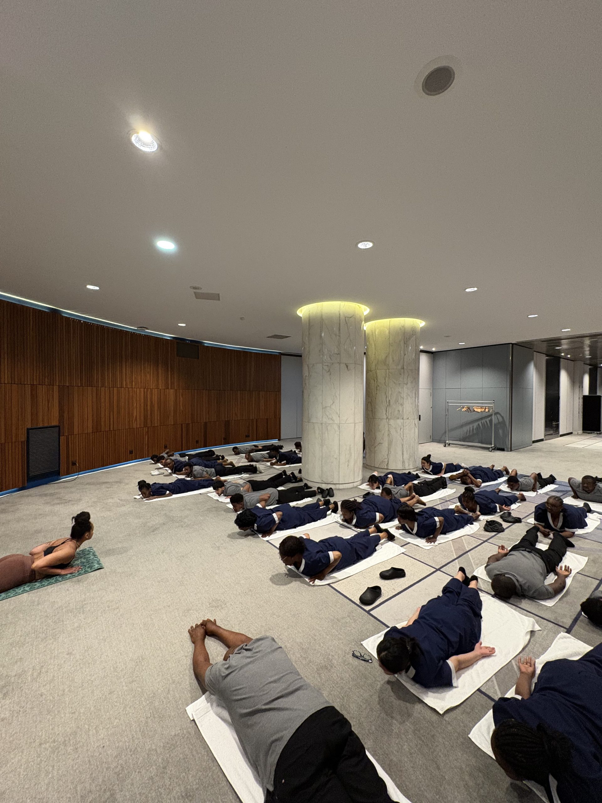 Journée bien-être mensuelle pour le personnel du Méridien à Paris 17e, produite par Maison Wellness