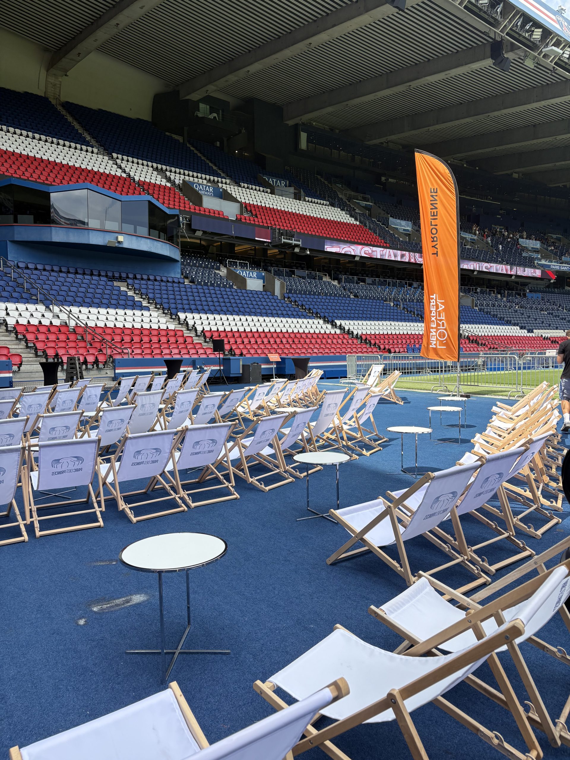 La Grande Nuit des Champions L'Oréal Men Expert au Parc des Princes, dispositif produit par Maison Wellness